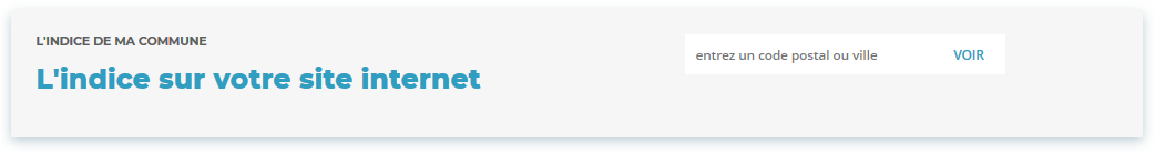 L'indice sur votre site internet