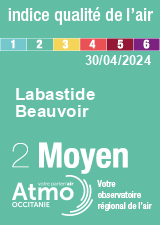 ATMO Occitanie - Indice de qualit� de l'air