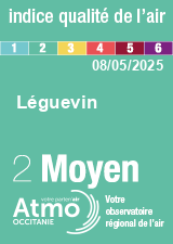 ATMO Occitanie - Indice de qualité de l'air ATMO Occitanie - Indice de qualité de l'air